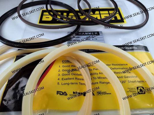 ভালো দাম Everdigm RHB 350 হাইড্রোলিক হ্যামার ব্রেকার সিল কিট তাপ প্রতিরোধের অনলাইন