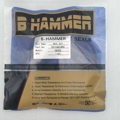 ভালো দাম ATLAS COPCO হাইড্রোলিক ব্রেকার সিল কিট SB 302 3315301890 অনলাইন
