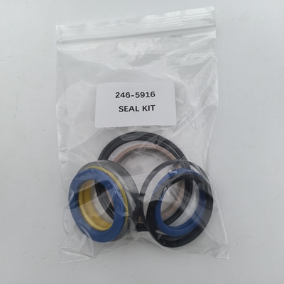 মোটর গ্রেডার 12G 120G 130G 140G 160G এর জন্য হাইড্রোলিক সিলিন্ডার সিল কিট 2465916 246-5916